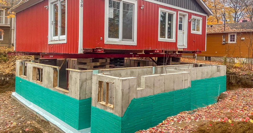 Excavation Jocelyn Gagné, spécialiste en soulèvement de maison