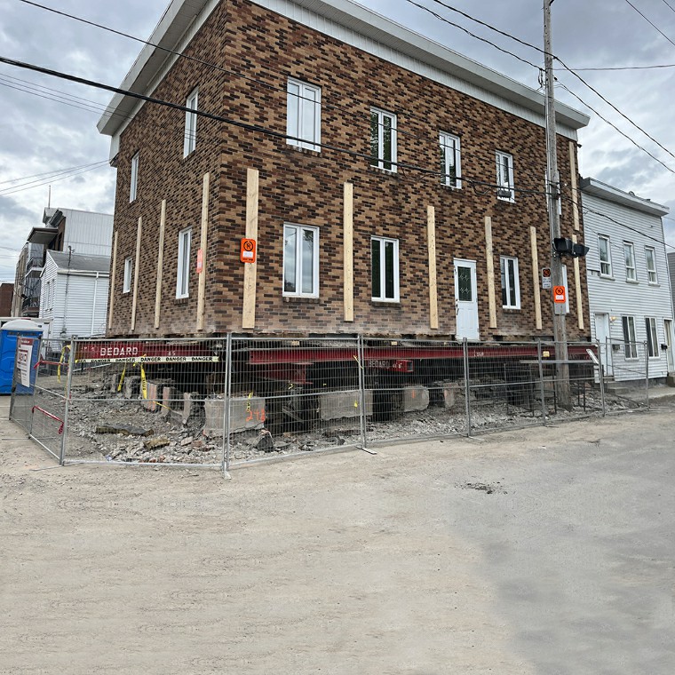 Excavation Jocelyn Gagné, spécialiste en soulèvement de maison